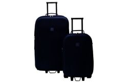 Go Explore 2 Piece Wheeled Luggage Set - Navy